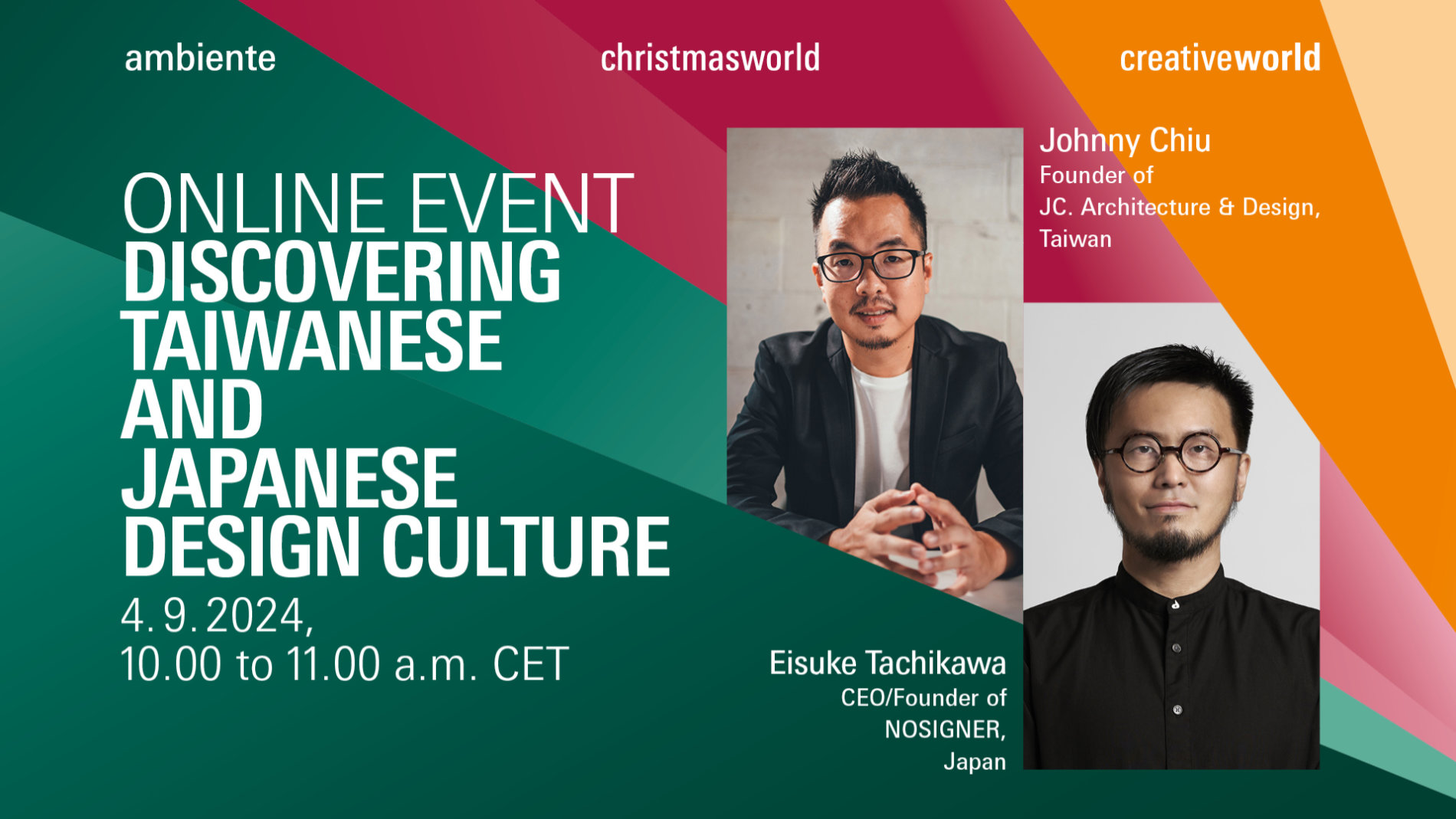 Digital Academy on 4 September 2024 on Design Culture: Journeys of discovery to Taiwan and Japan